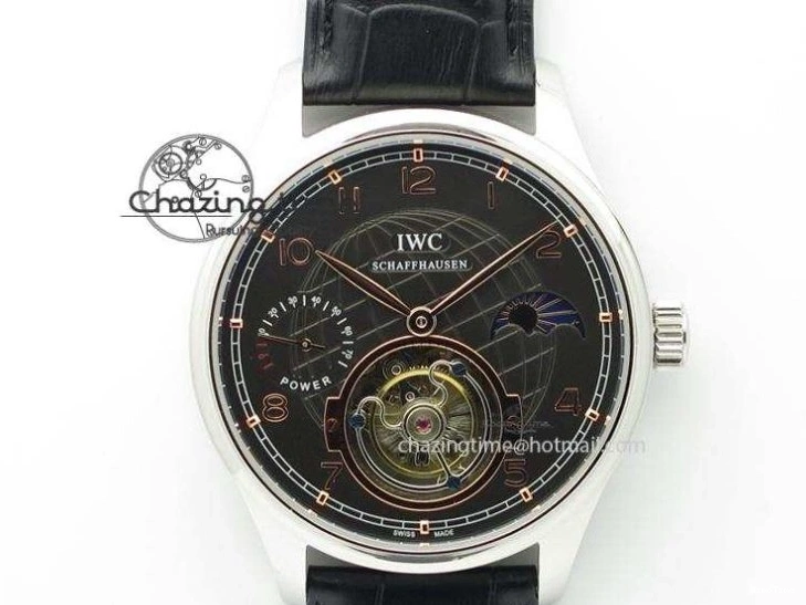 MIROTIME 0731 Compact Portuguese IW545409 RG ZF 1:1 Best Edition White Dial On Brown Leather Strap A 7336